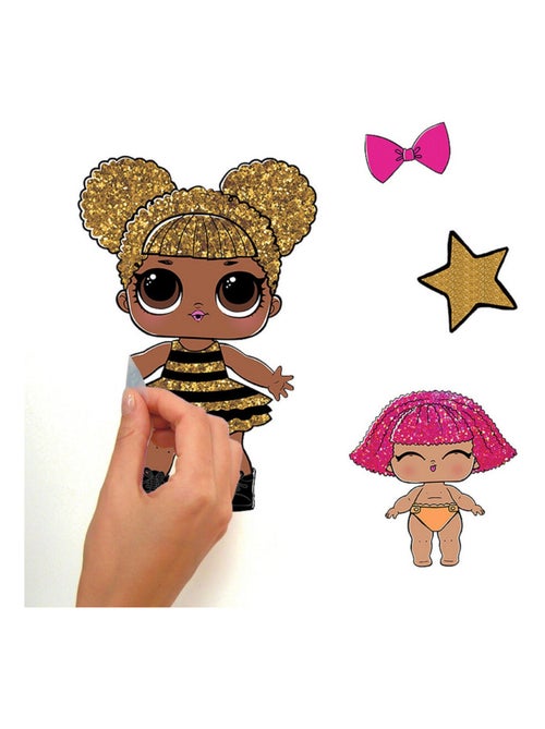 Stickers repositionnables Poupées LOL Surprise - tous les personnages - Kiabi