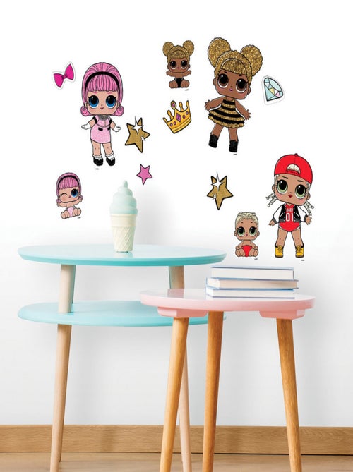 Stickers repositionnables Poupées LOL Surprise - tous les personnages - Kiabi