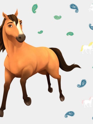 Stickers repositionnables Spirit : Au Galop en toute Liberté - Lucky