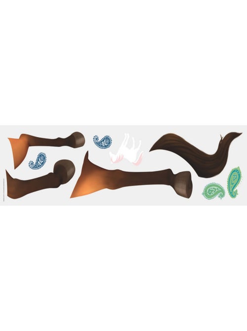 Stickers repositionnables Spirit : Au Galop en toute Liberté - Lucky - Kiabi