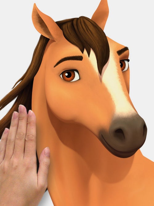 Stickers repositionnables Spirit : Au Galop en toute Liberté - Lucky - Kiabi