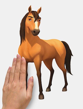Stickers repositionnables Spirit : Au Galop en toute Liberté