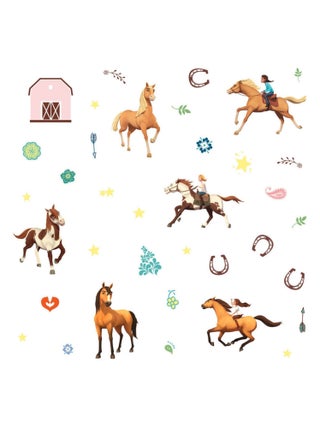 Stickers repositionnables Spirit : Au Galop en toute Liberté