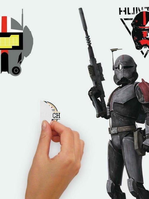 Stickers repositionnables Star Wars série Bad Batch personnages - Kiabi