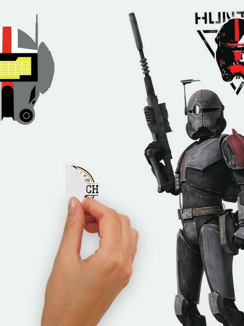 Stickers repositionnables Star Wars série Bad Batch personnages Multicolore - Kiabi
