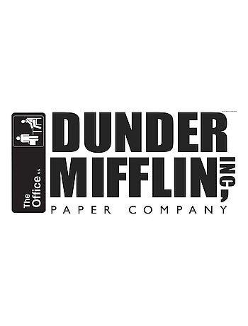 Stickers repositionnables The Office - Dunder Mifflin Paper Company