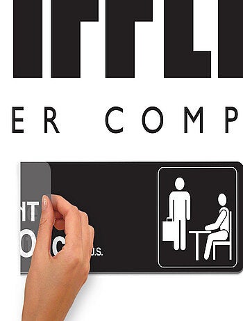 Stickers repositionnables The Office - Dunder Mifflin Paper Company