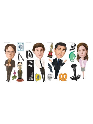 Stickers repositionnables The Office - tous les personnages