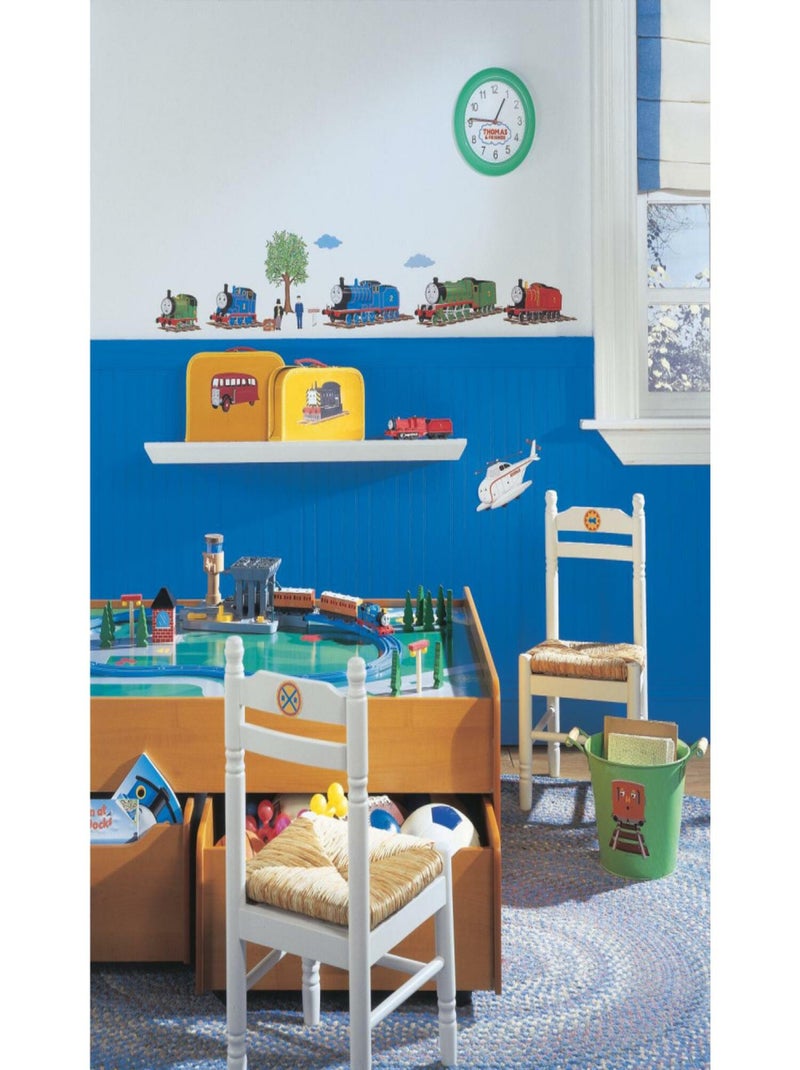 Stickers repositionnables Thomas et ses amis MATTEL - 25x45 cm Multicolore - Kiabi