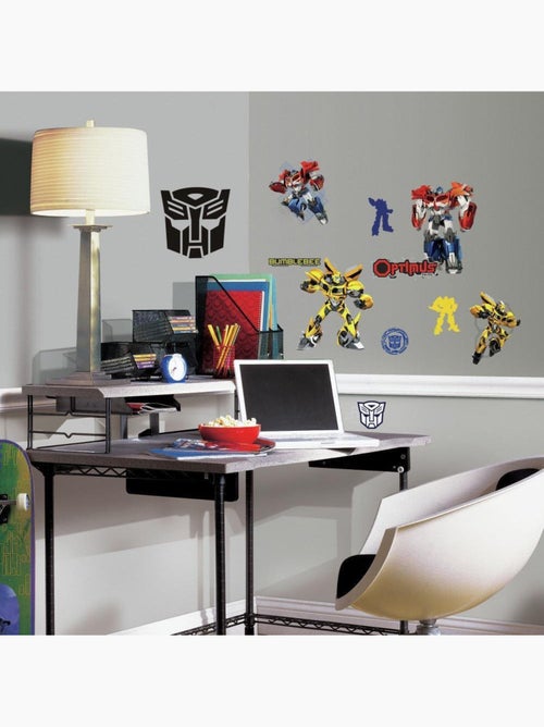 Stickers repositionnables Transformers 25,4CM X 45,7CM - Kiabi