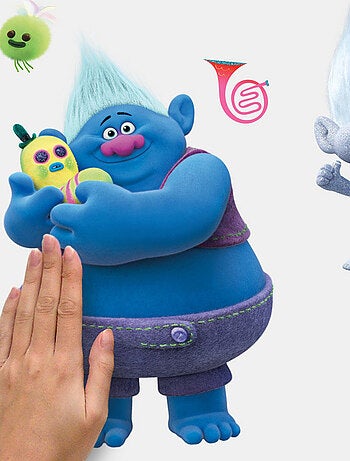 Stickers repositionnables Trolls - tous les personnages