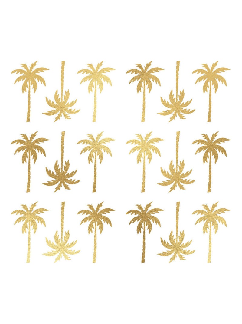 Stickers repositonnables - Palmiers en or Multicolore - Kiabi
