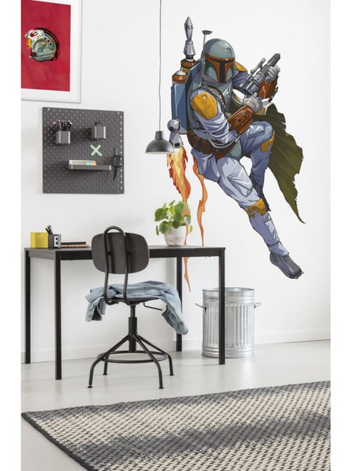 Stickers  star wars xxl boba fett - 127 x 200 cm - Kiabi