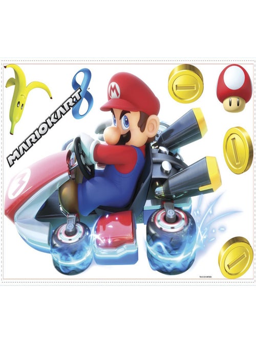 Stickers Super Mario Kart 8 Nin - Kiabi