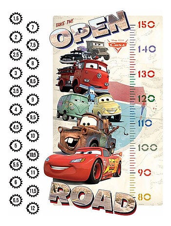 Stickers Toise Cars Disney