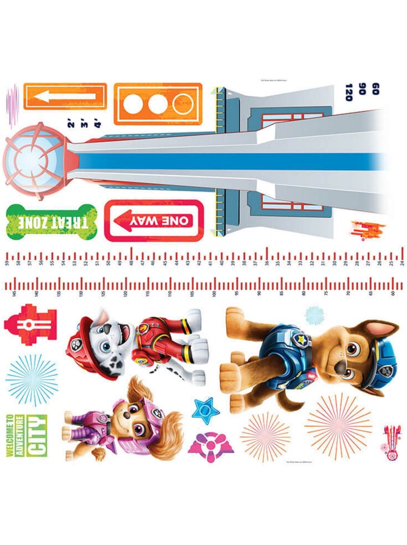 Stickers toise pat' patrouille stella, chase et marcus Multicolore - Kiabi