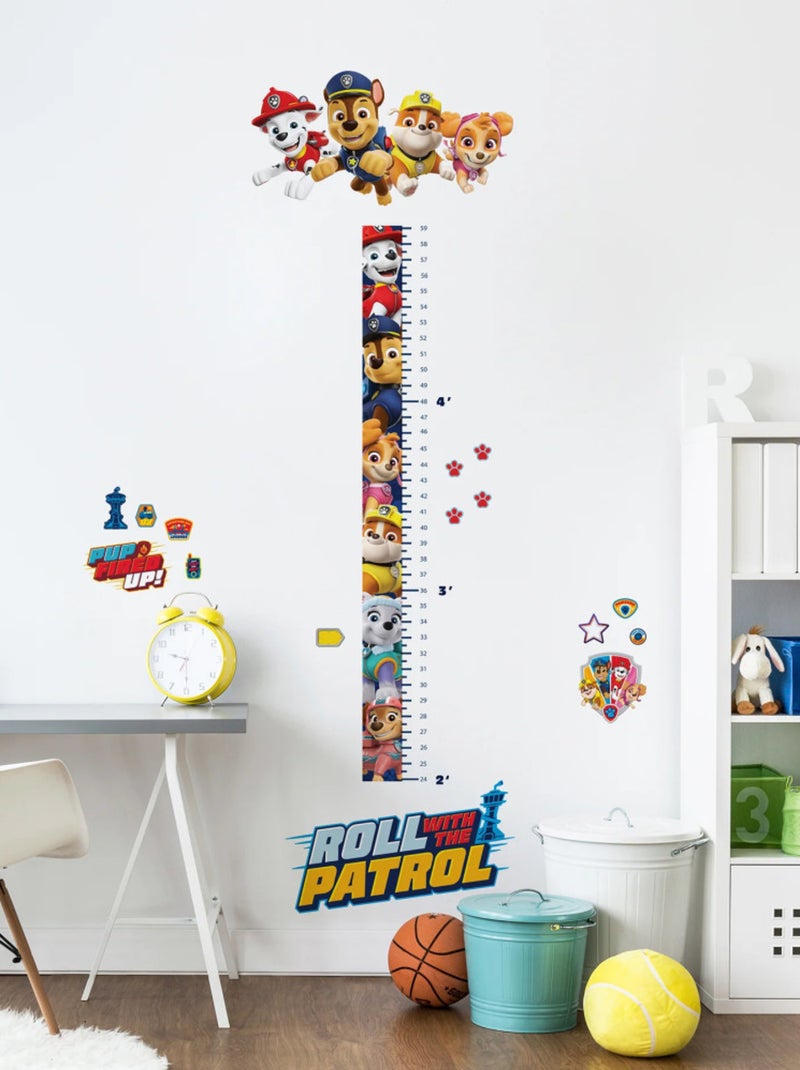 Stickers Toise Pat'Patrouille - repositionnable Multicolore - Kiabi