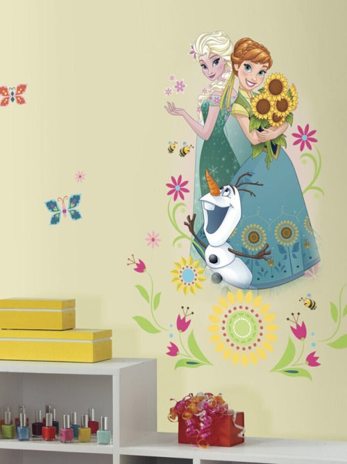 Stickers Tournesol La Reine des Neiges Disney Frozen - Kiabi