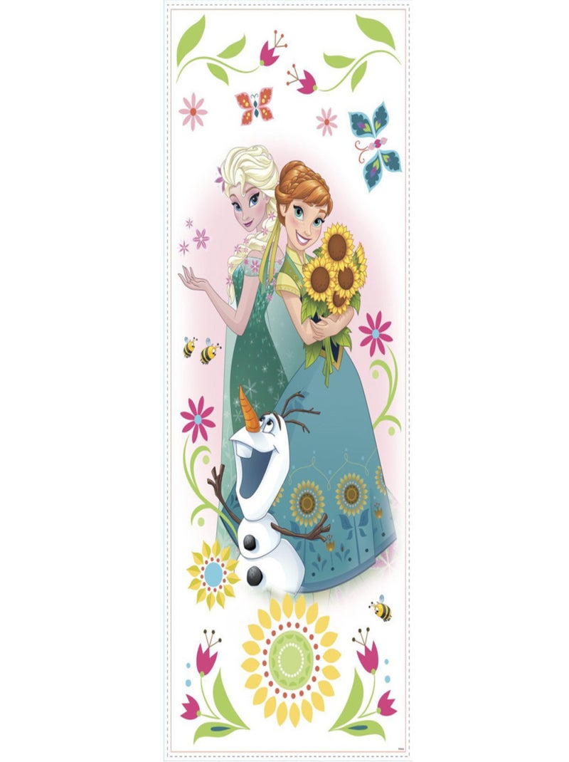 Stickers Tournesol La Reine des Neiges Disney Frozen Vert - Kiabi