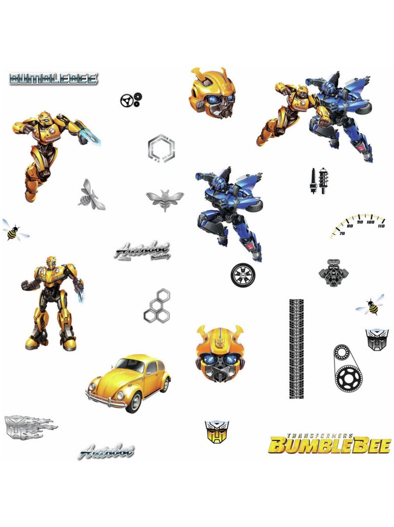 Stickers Transformers - modèle Bumblebee Autobot Multicolore - Kiabi