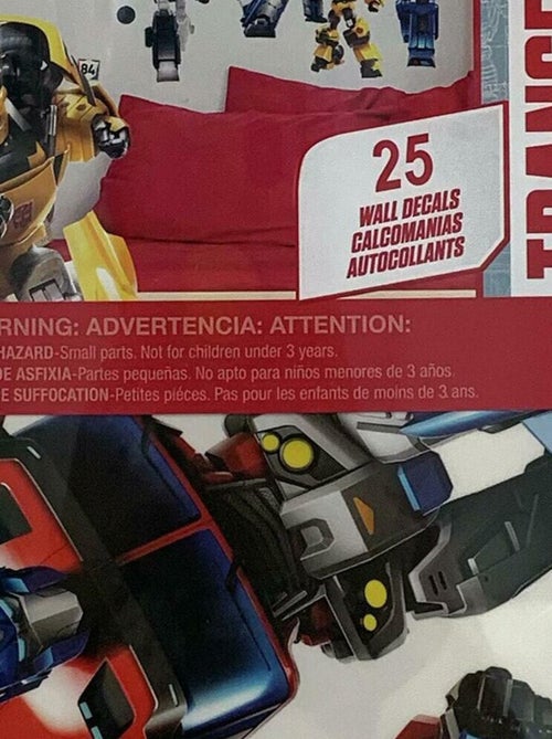 Stickers Transformers - Kiabi Stickers Transformers - Kiabi