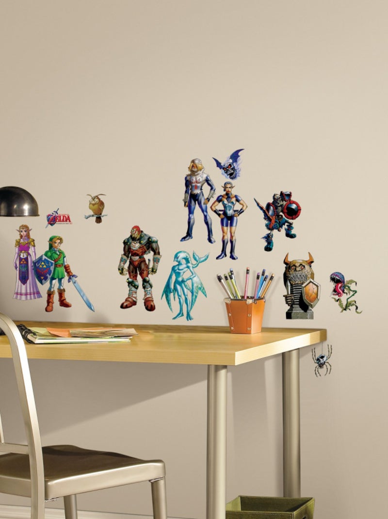 Stickers Zelda 3D - modèle Ocarina of Time Multicolore - Kiabi