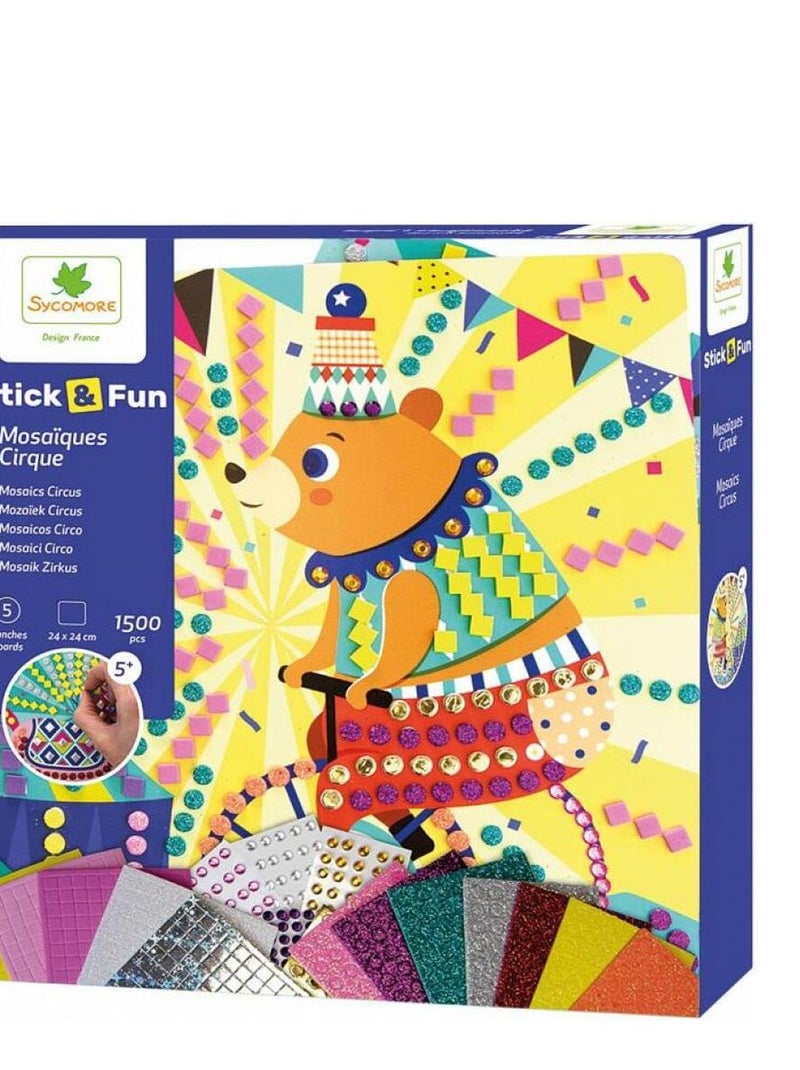 Stick'n fun le cirque mosaiques N/A - Kiabi