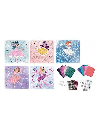 Stick'n fun princesses ballerine mosaiques