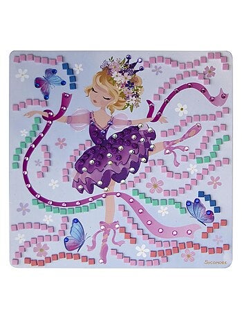 Stick'n fun princesses ballerine mosaiques