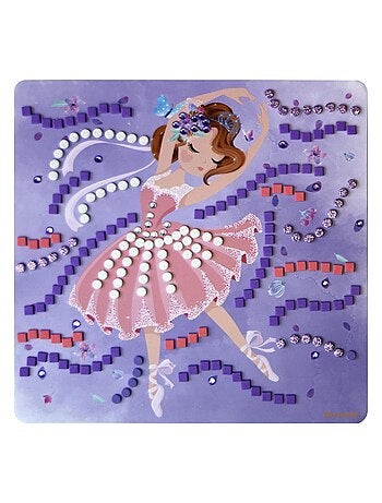 Stick'n fun princesses ballerine mosaiques