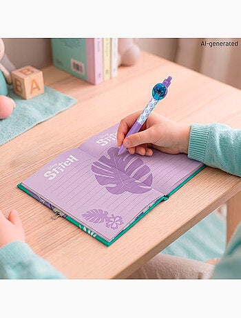 Stitch coffret de dessin mega avec sac à dos, 80 pièces