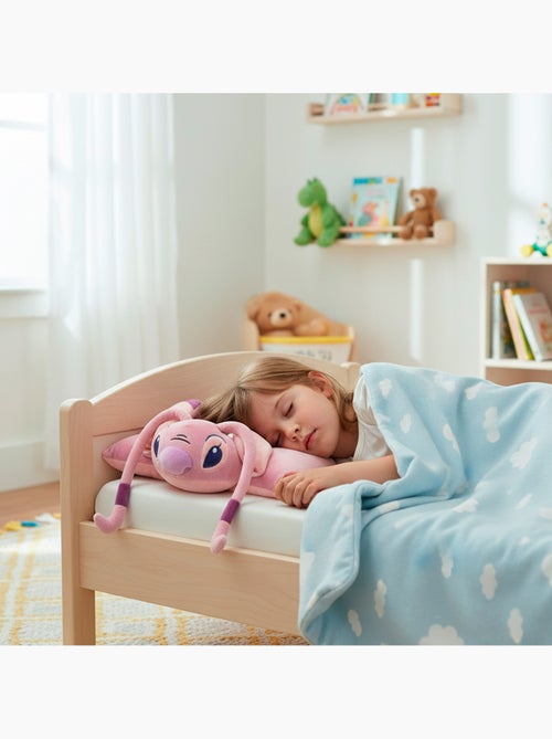 Stitch coussin 2 en 1 coussin ange doux et velouté en peluche - Kiabi