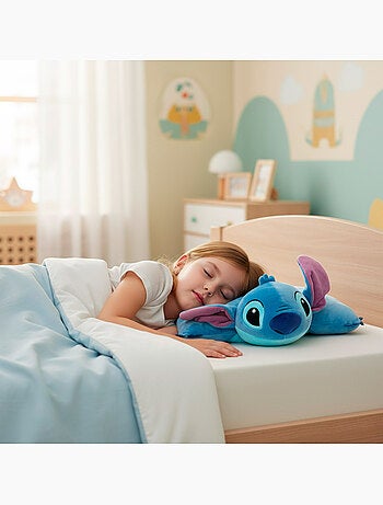 Stitch coussin cushion 2 en 1, doux et velouté