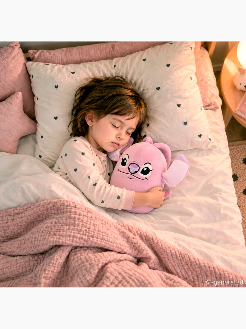 Stitch coussin en peluche ange 22 cm +3 ans Rose - Kiabi