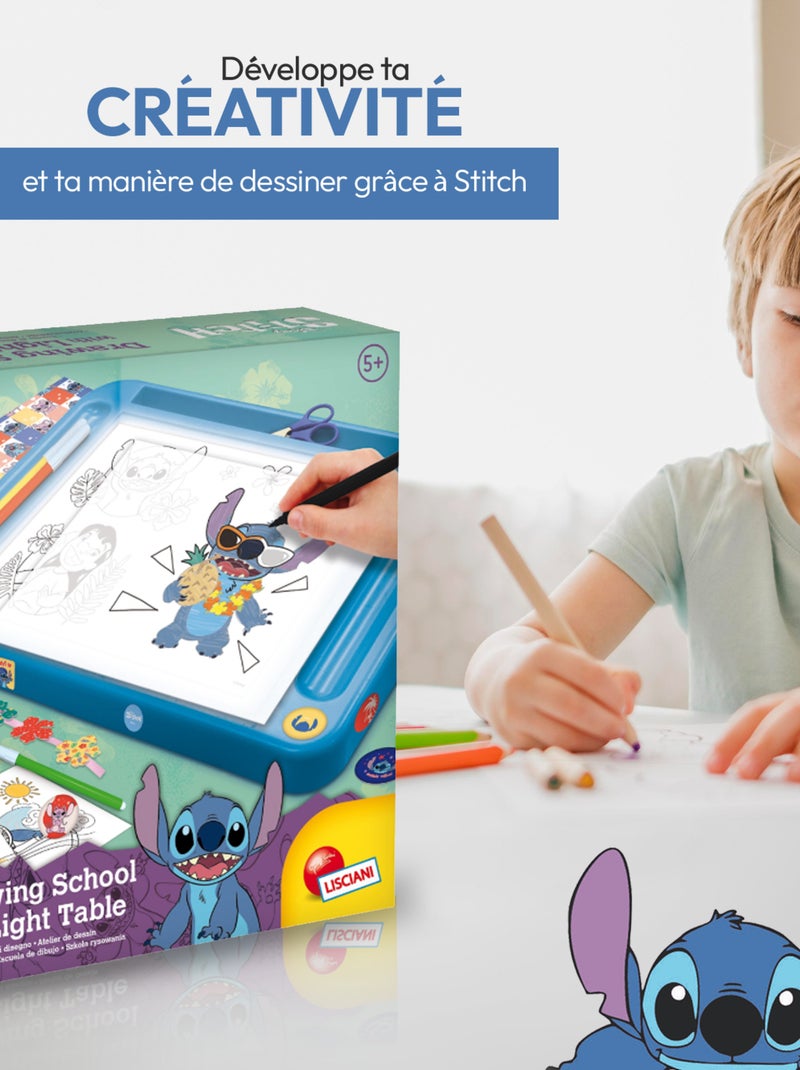 STITCH ECOLE DE DESSINS AVEC TABLE LUMINEUSE N/A - Kiabi