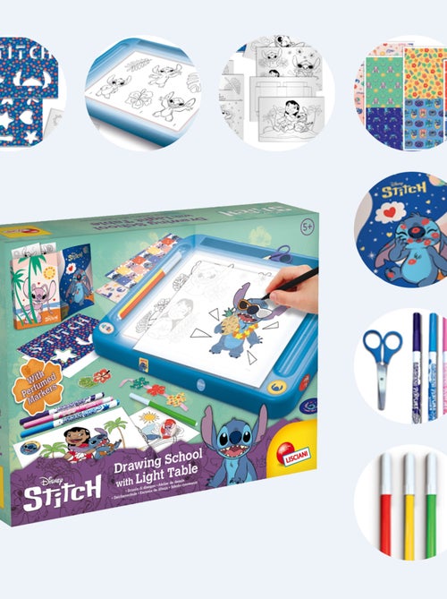 STITCH ECOLE DE DESSINS AVEC TABLE LUMINEUSE - Kiabi STITCH ECOLE DE DESSINS AVEC TABLE LUMINEUSE - Kiabi