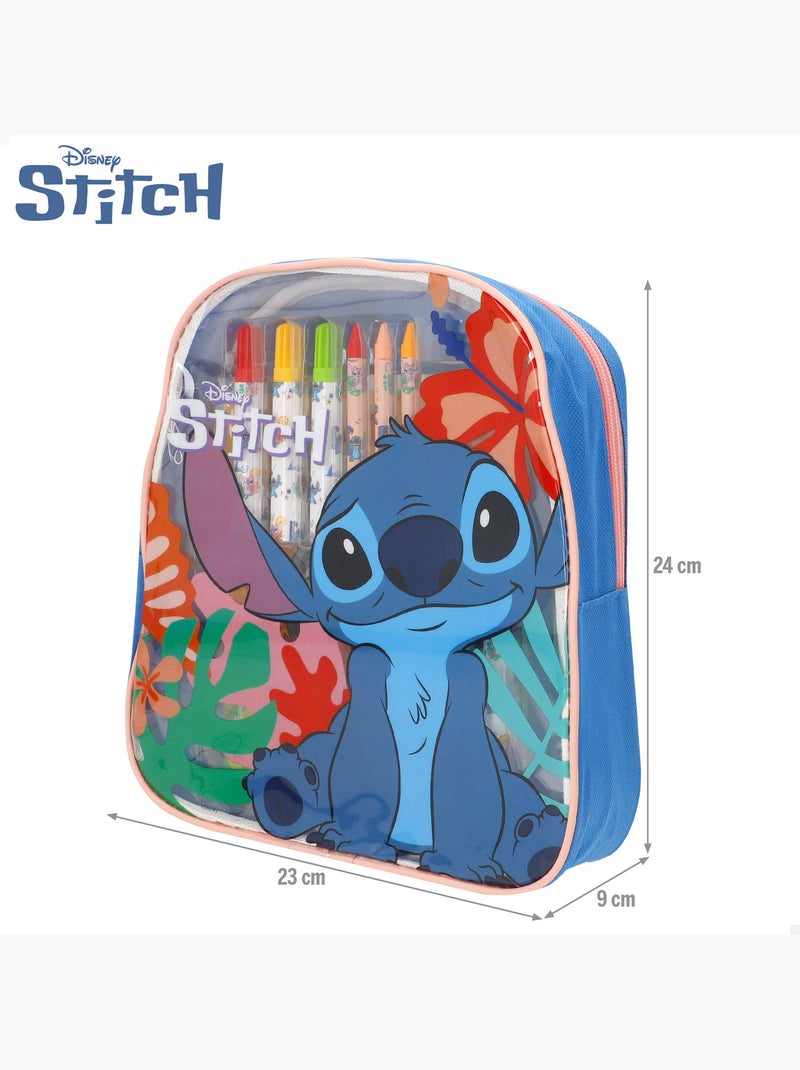 Stitch kit de dessin avec sac à dos N/A - Kiabi