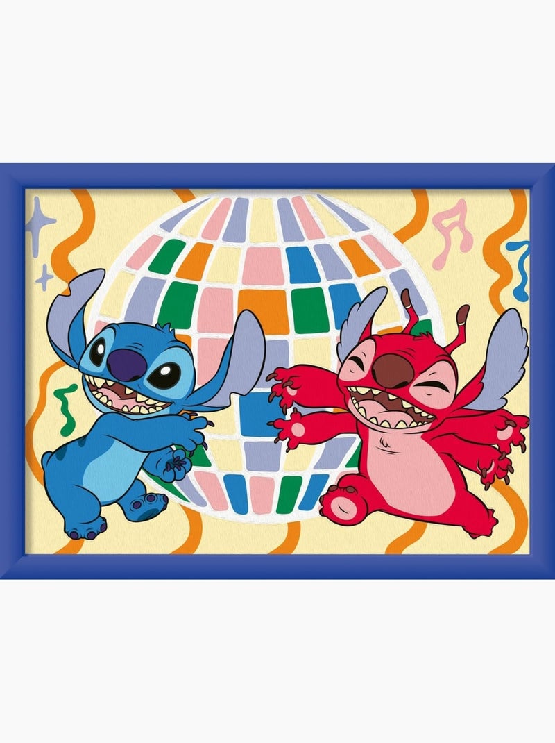 Stitch & leroy - ravensburger Jaune - Kiabi