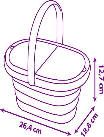 Stitch Panier Pique-nique - Smoby