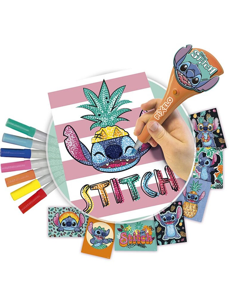 Stitch Pixelo - Lansay Violet - Kiabi