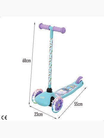 Stitch scooter 3 roues max. 20 kg avec lumières