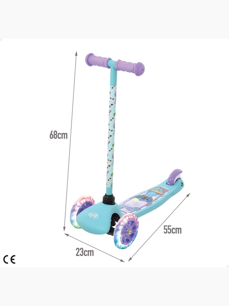 Stitch scooter 3 roues max. 20 kg avec lumières N/A - Kiabi