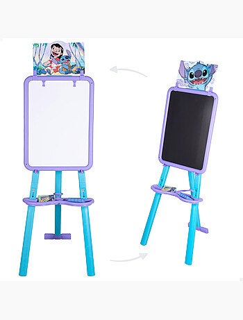 Stitch tableau noir double face 2 en 1 avec chevalet +3 ans