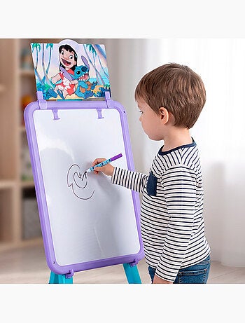 Stitch tableau noir double face 2 en 1 avec chevalet +3 ans