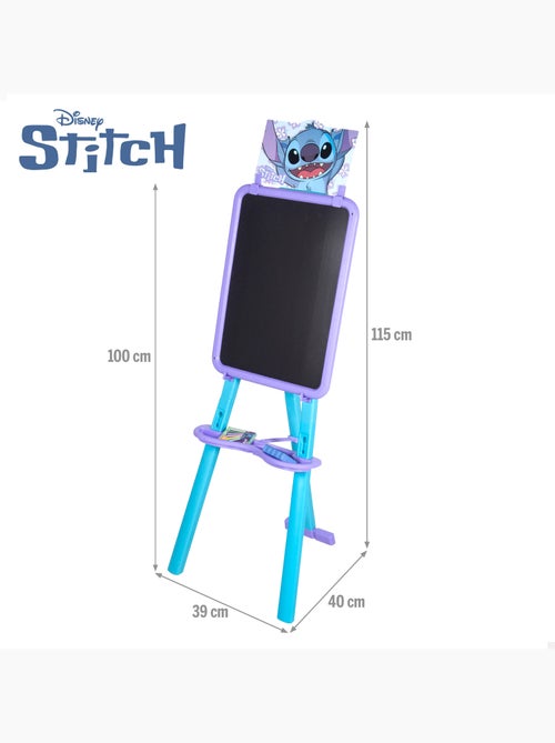 Stitch tableau noir double face 2 en 1 avec chevalet +3 ans - Kiabi