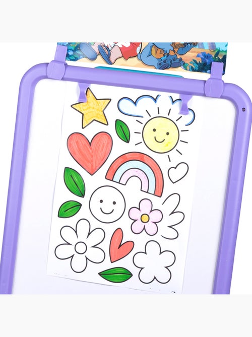 Stitch tableau noir double face 2 en 1 avec chevalet +3 ans - Kiabi