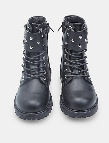 Stivaletto avec lacets et boucles Bata