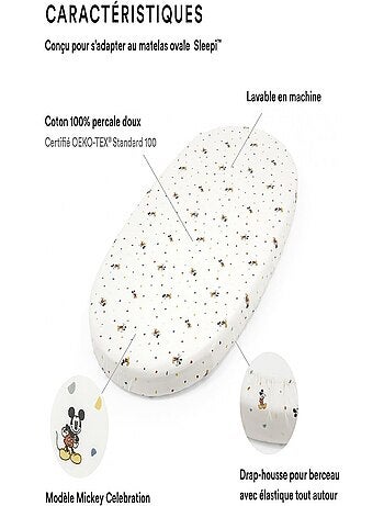 Stokke® Sleepi™ Bed Fitted Sheet V3 x Disney