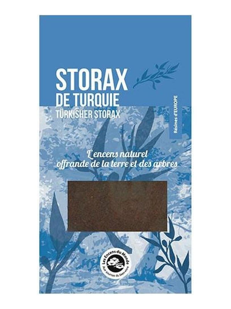 Storax de Turquie à brûler 60 g - Les Encens du Monde Noir - Kiabi