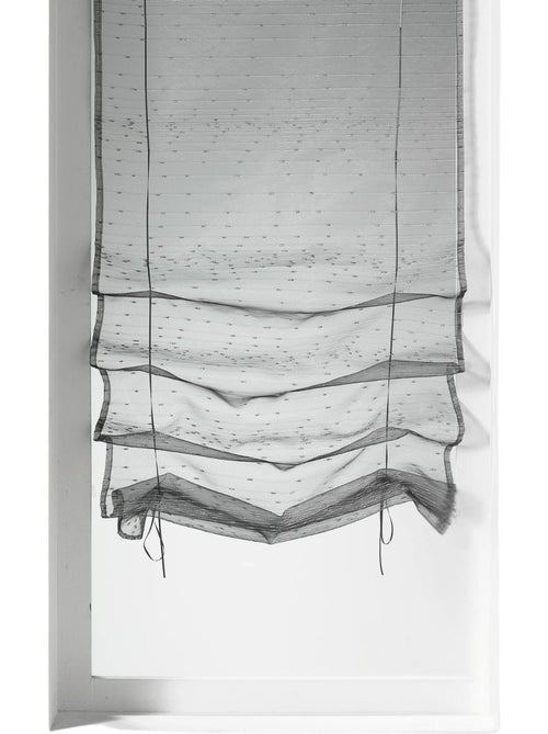 Store à remonter à motif de gouttes métalliques - Kiabi